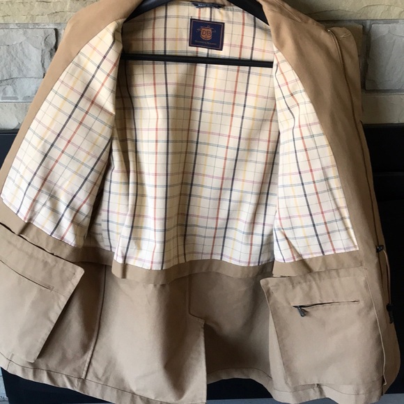 Dooney & Bourke LUXURY Tan Jacket.  Sz M/40 - Picture 5 of 8